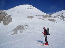 Me on the way on Hoher Trog